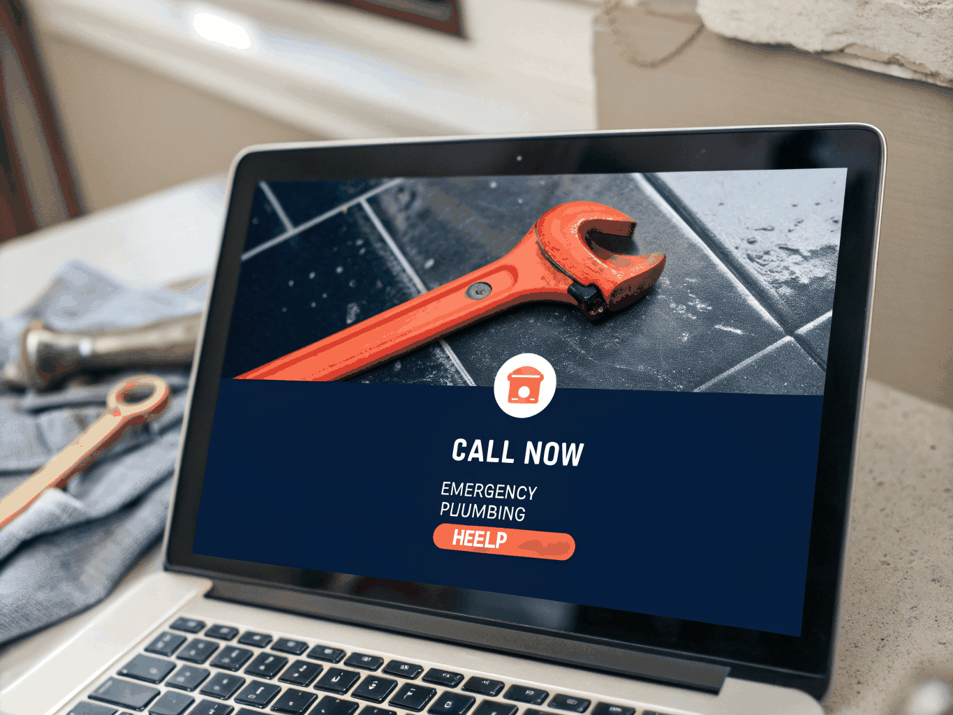 Exemple de site internet créé pour un artisan plombier à Nice