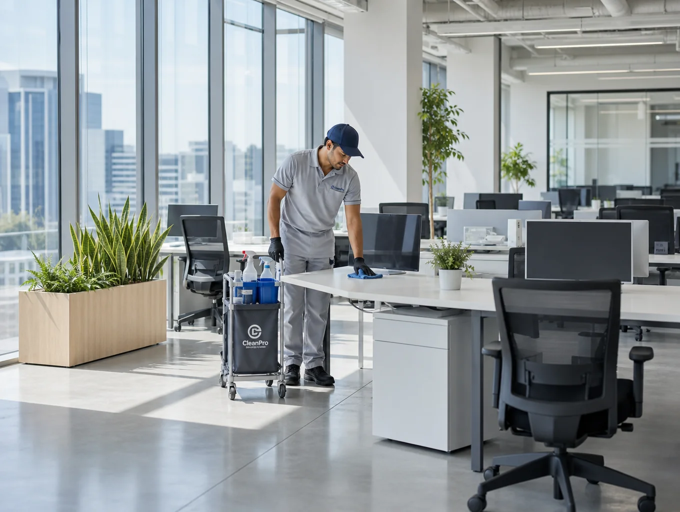Nettoyage d'entreprises