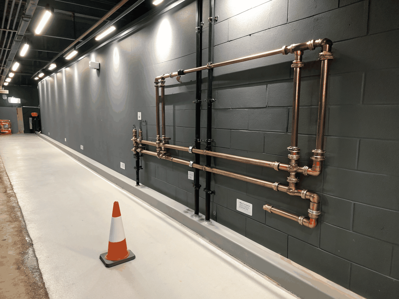 Installation de collecteurs et réfection du réseau de plomberie